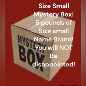 Size small mystery box 5 pounds of amazing clothes!